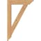Ekena Millwork Traditional Traditional Smooth Bracket, Western Red Cedar, 3 1/2"W x 22"D x 34"H BKT04X22X34TRA01SWR - alternate 2